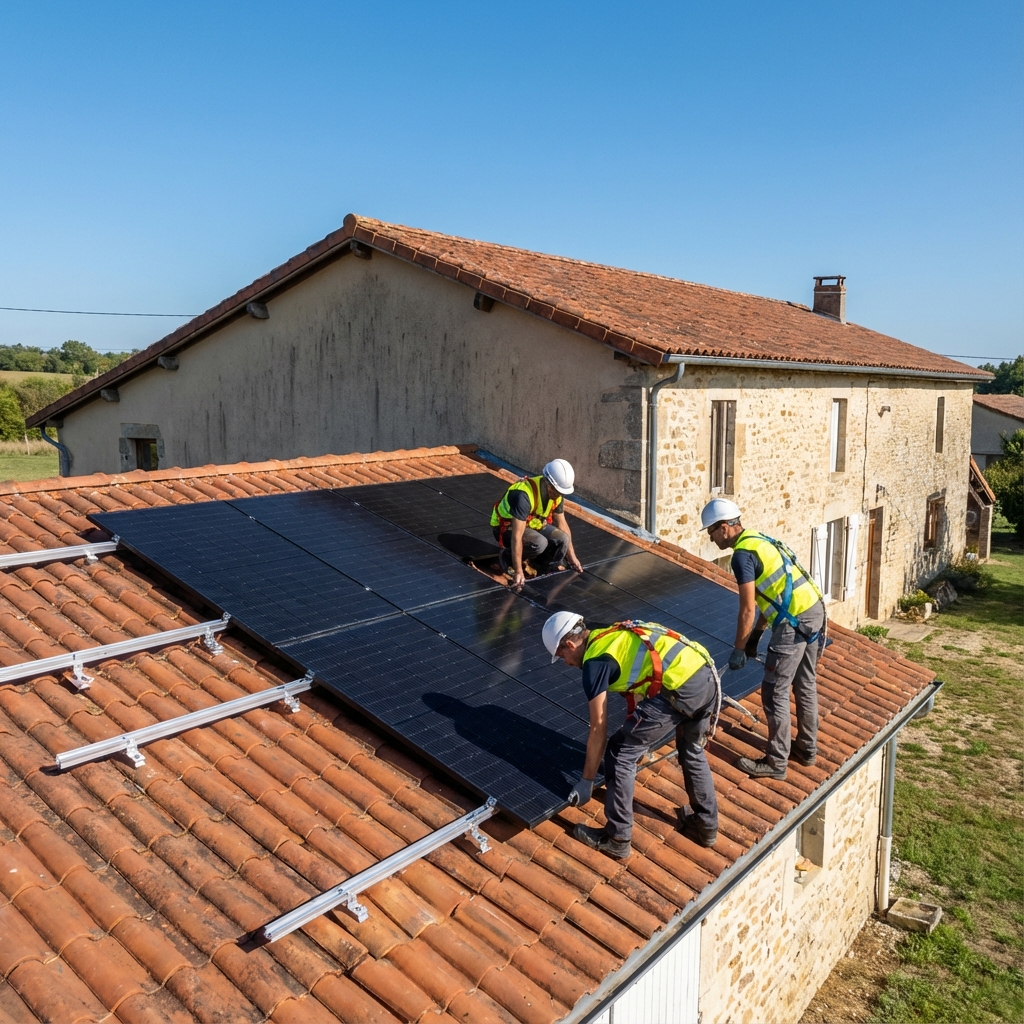 Installation Panneaux Photovoltaïques
