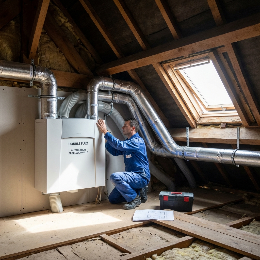 Installation VMC Double Flux